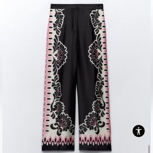 Zara Floral Print Pant